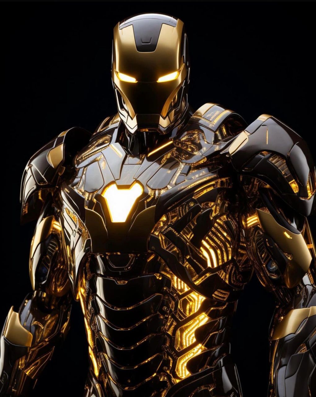 【4k超清壁纸】钢铁侠———金色铁人