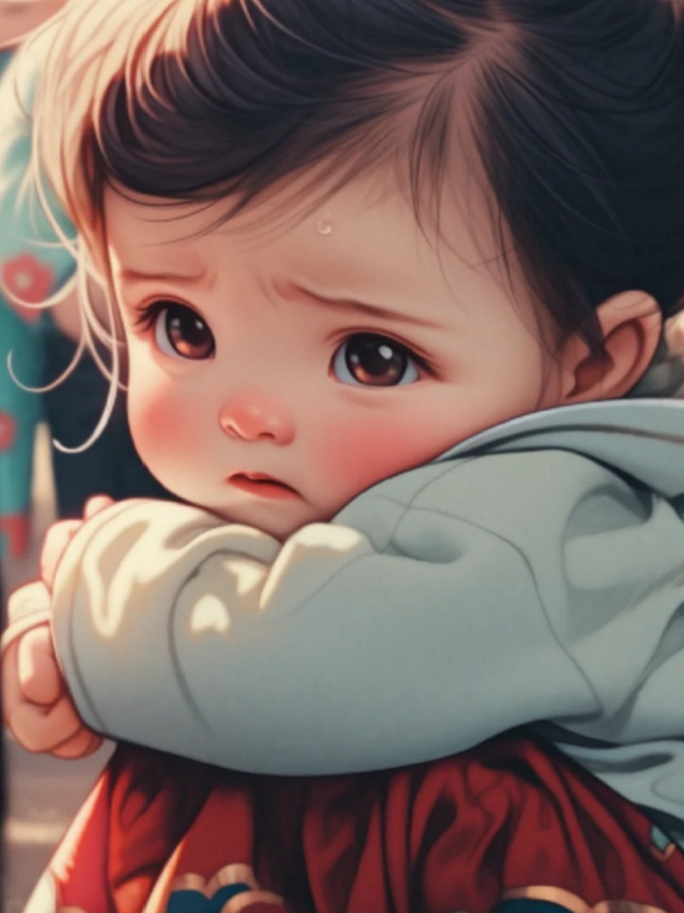 委屈的图片 宝宝那么努力上进,宝宝不开心,宝宝好难过,宝宝好委屈