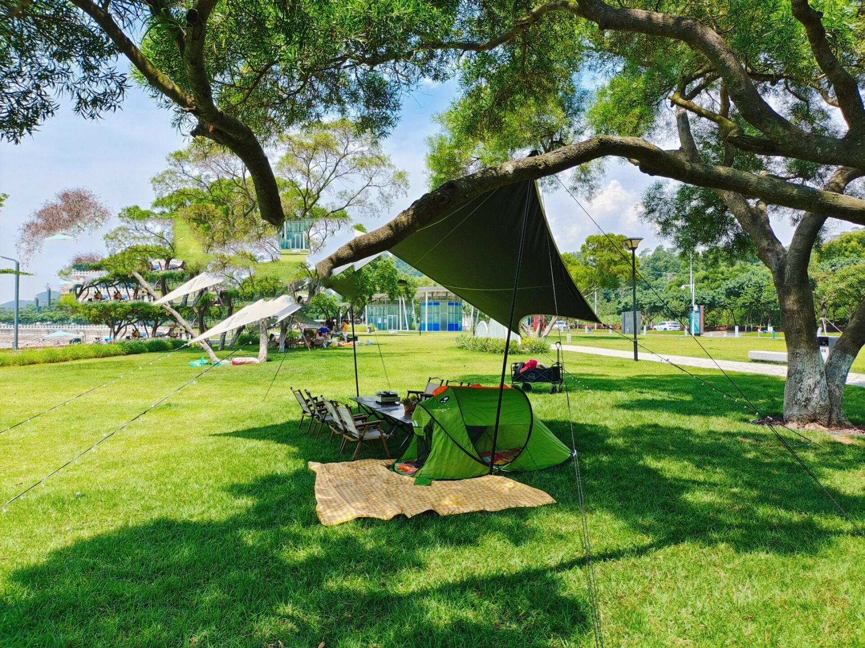 珠海露营租赁|淇澳岛野餐烤肉啦06 今天来淇澳岛露营啦!