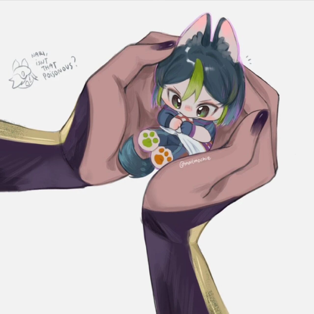 把你捧在手心~ cr:maltmochie