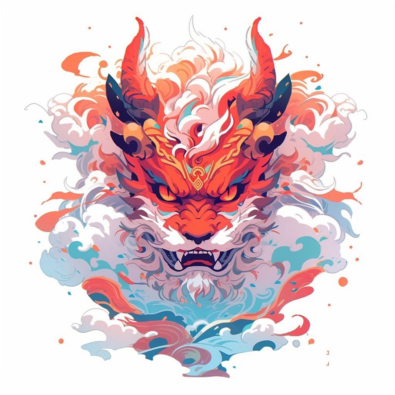 这款是今天的麒麟系列的终章,算是各种样式的麒麟大头照