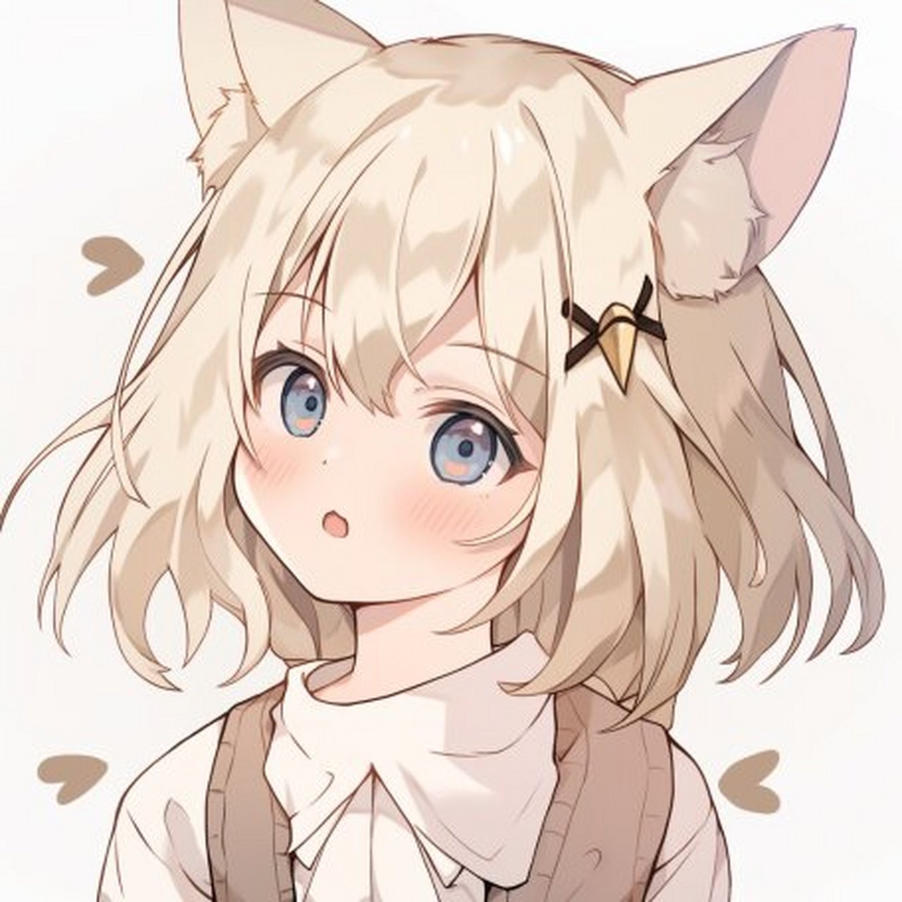动漫头像 | 可爱猫娘头像(第一期)  不定期分享各种风格的动漫头像