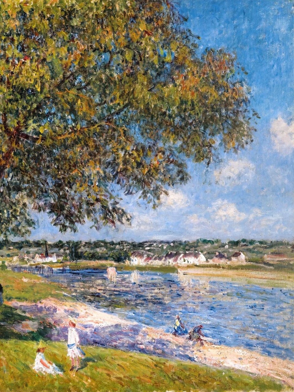 印象派画家 | 西斯莱——风景油画(含细节