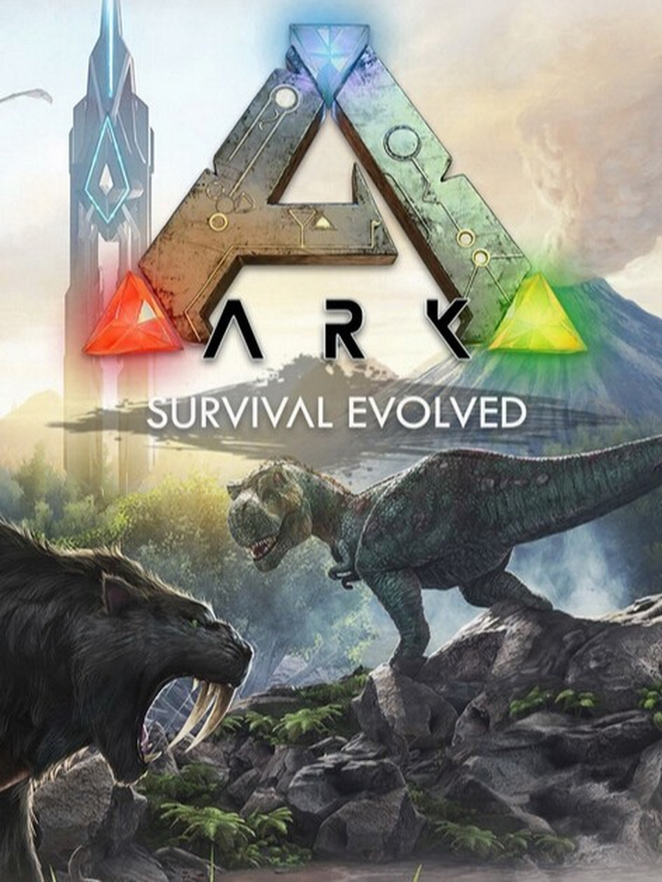 方舟生存进化游戏介绍(一) 游戏名称:方舟生存进化(ark: survival