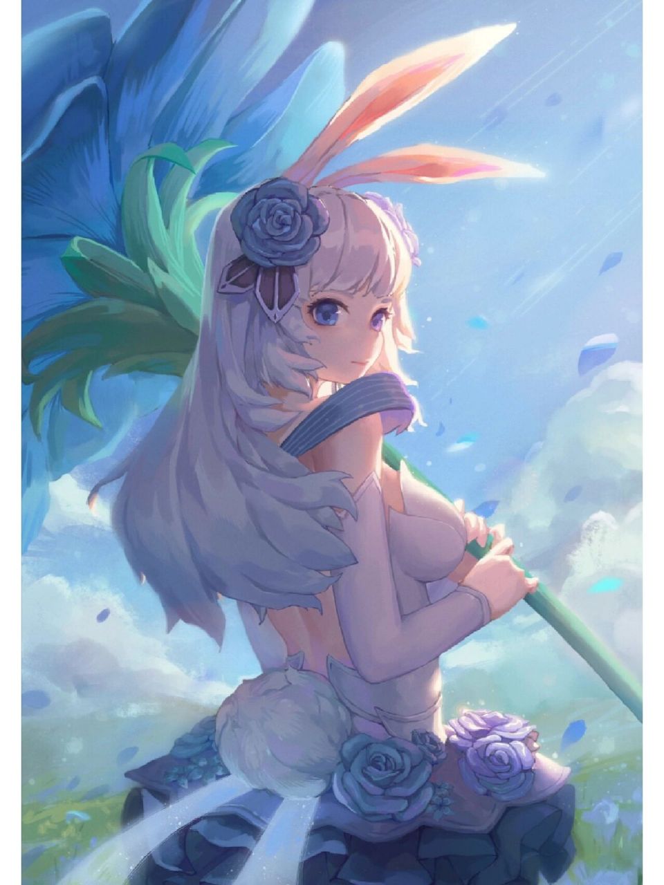 公孙离稀有壁纸第二弹 恭喜发现宝藏!!! 公孙离花间舞唯美壁纸,动动手