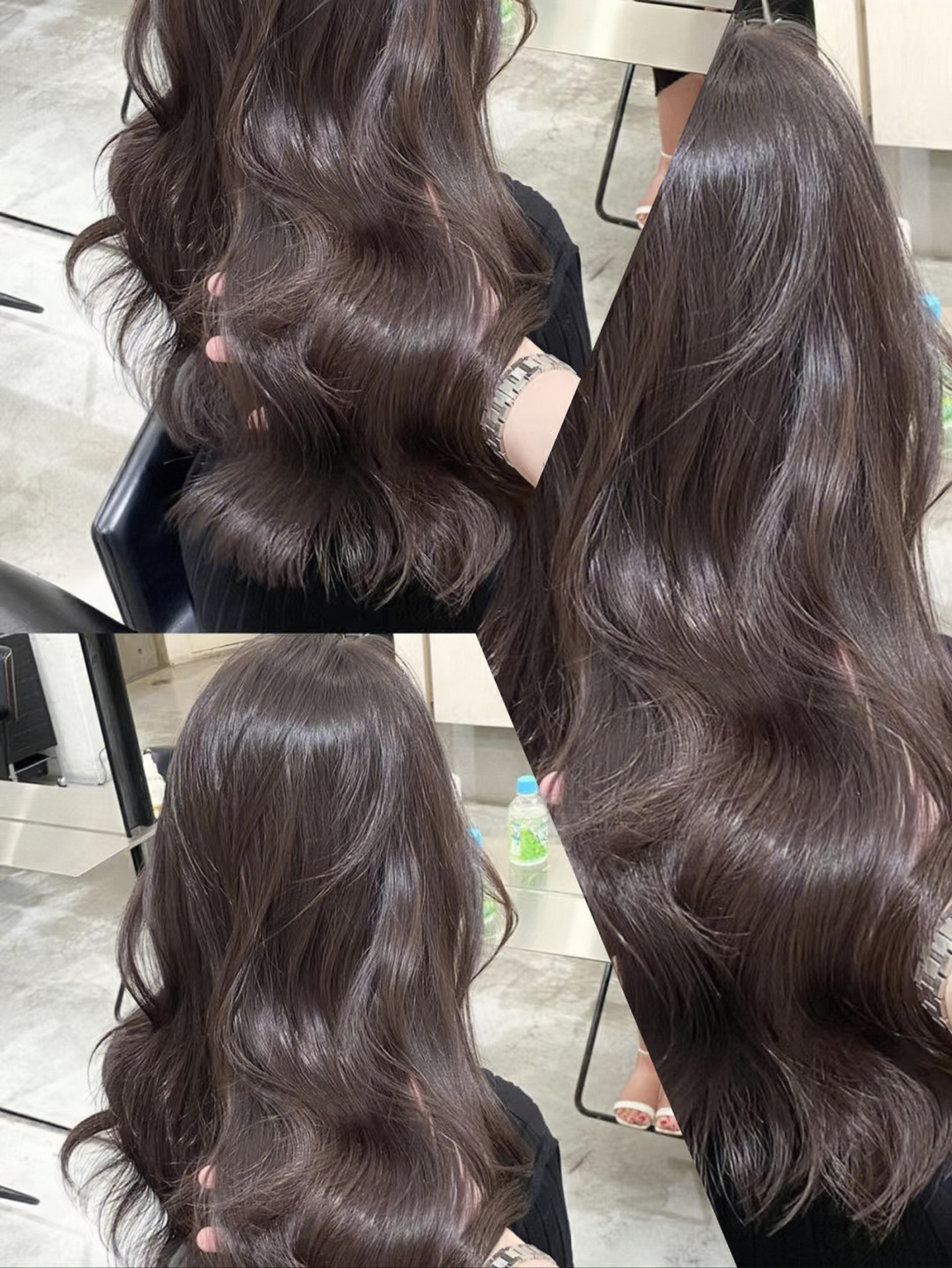 黑茶棕 超级显白低调又高级的广州染发 3am 7815秋冬強烈推薦髮色