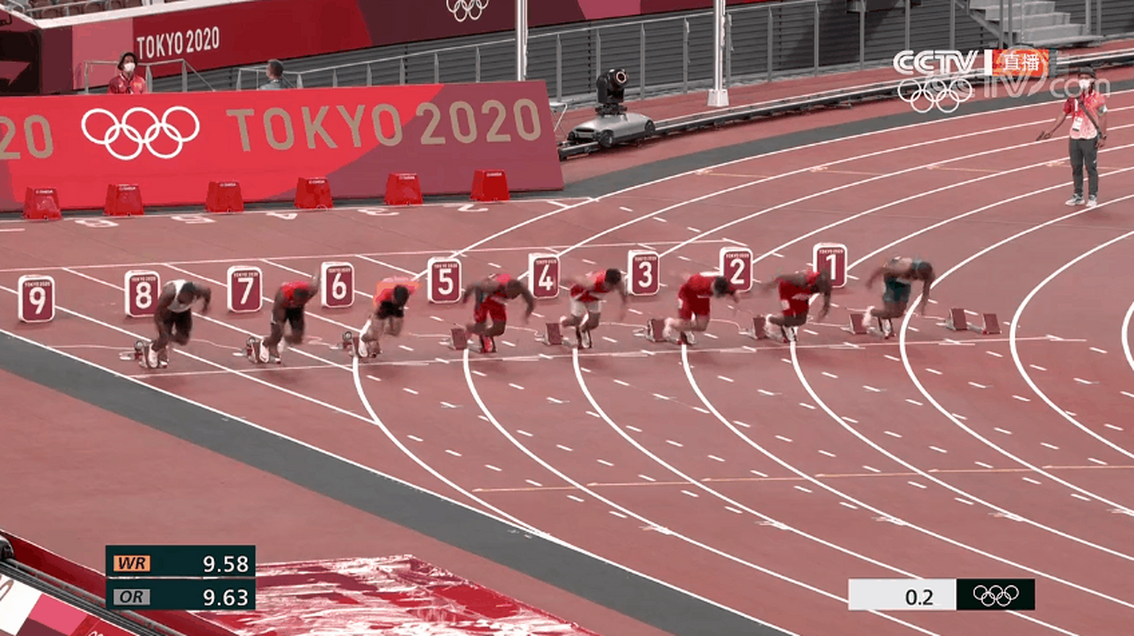 苏炳添的无影脚.[喵喵]