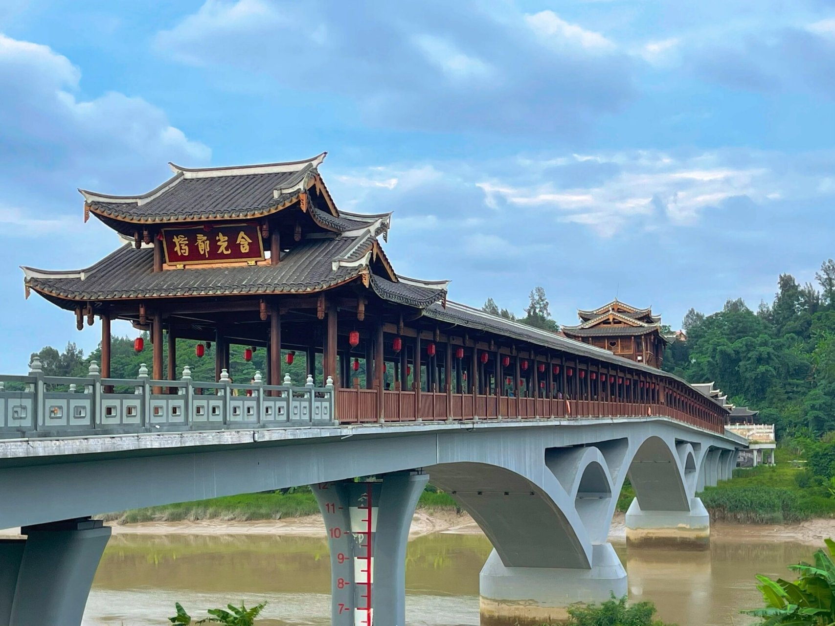 含光廊桥,含光生态公园|连江 说起连江,大家想到的会是奇达村,北茭村