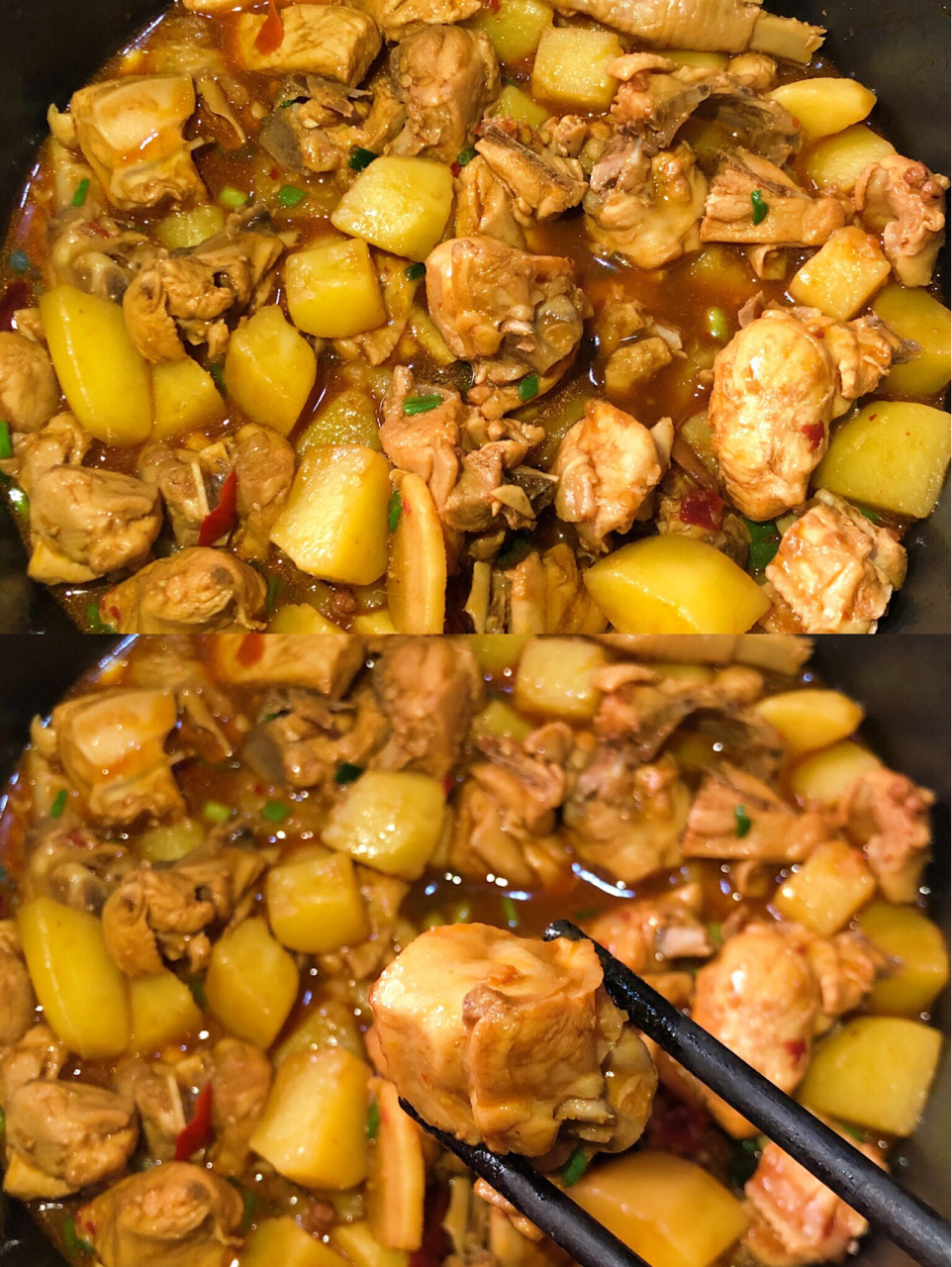 家常菜土豆烧鸡块的做法,超级下饭 8215食材8215: 鸡块,土豆