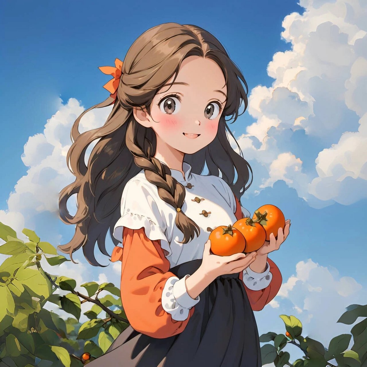 头像,柿柿(事事)如意 好事发生,见者有份