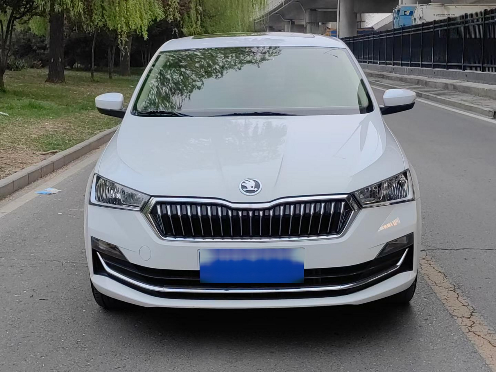 2021 年斯柯达昕锐,1.5l 自动舒适,极品车况,全车原漆,包括前后杠.