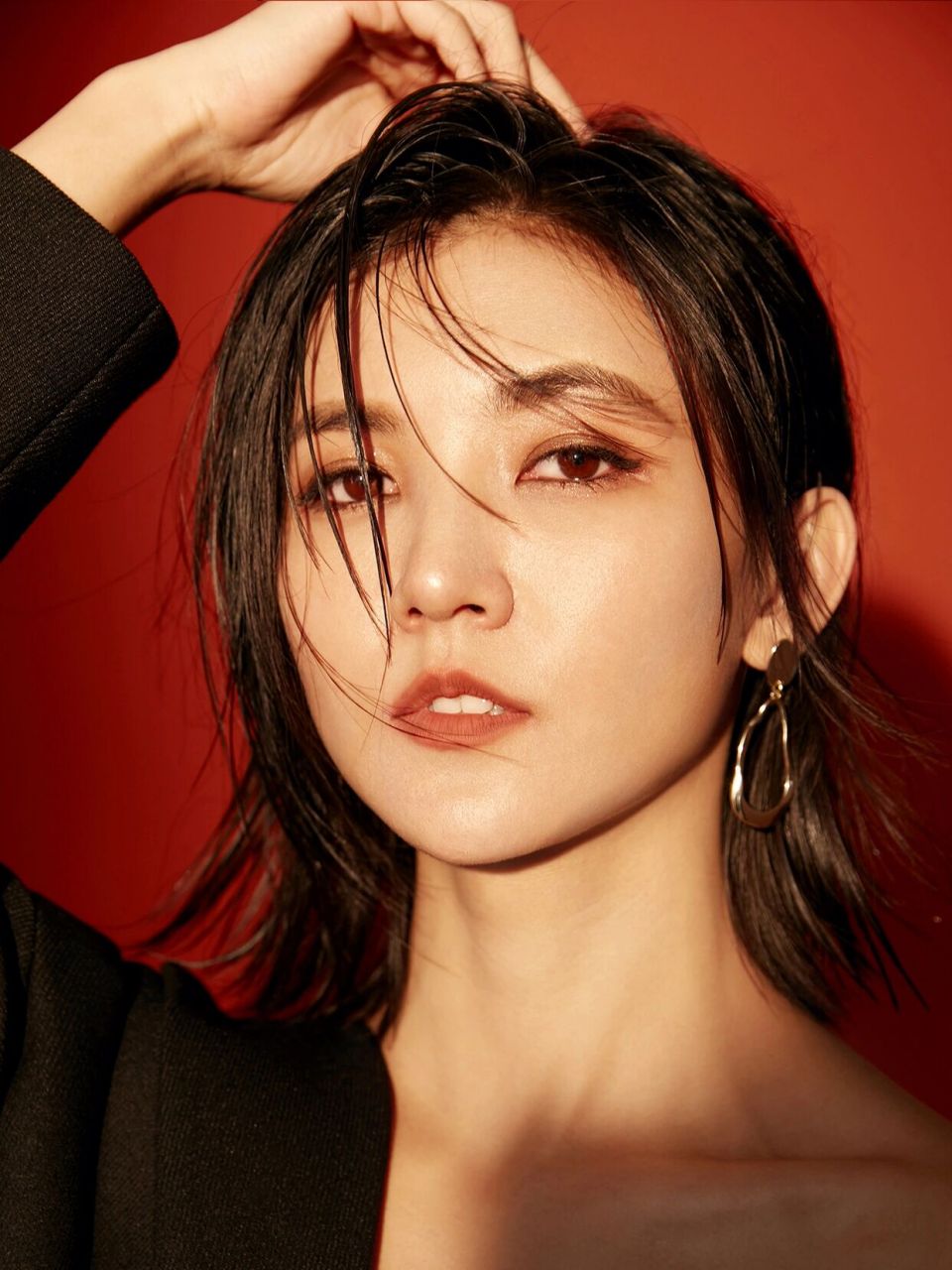 明星写真 李欣颖 | 短发女孩的性感与洒脱 l91拍摄:s studio由她