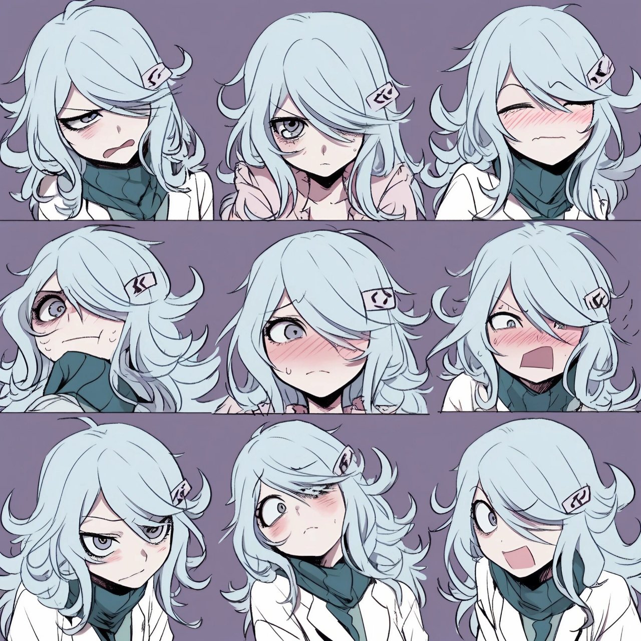 角色设计表-弹丸论破画风