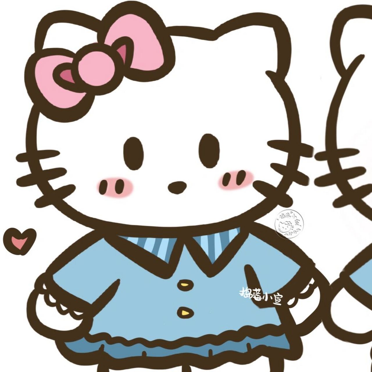 情侣头像|kitty的可爱男友 每次出去玩时都会被当小孩子一样拉着生怕