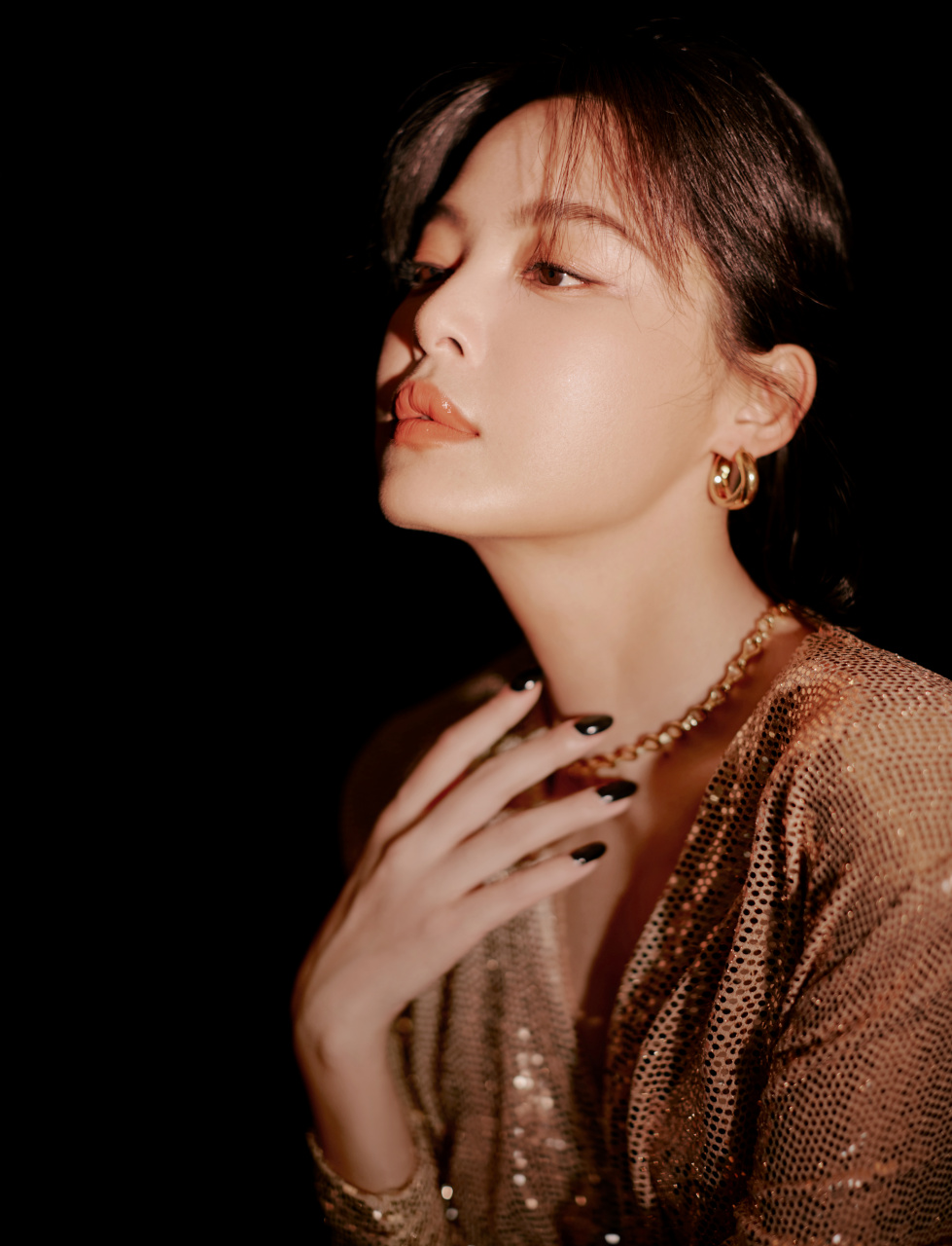 辛芷蕾  修长白嫩性感美腿