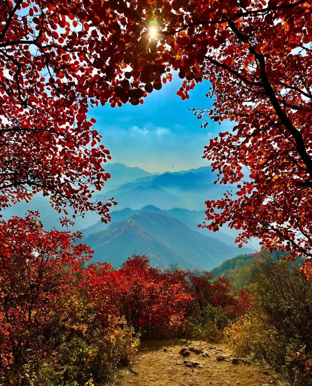 西安赏秋绝佳地-圭峰山 西安一周一山计划7215秦岭赏秋季美景之