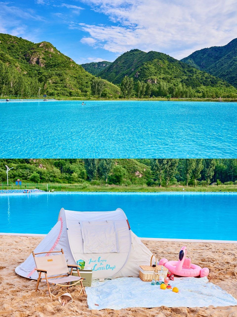 等了一年的密云人间花海终于营业了,说实话去之前有点忐忑,怕没