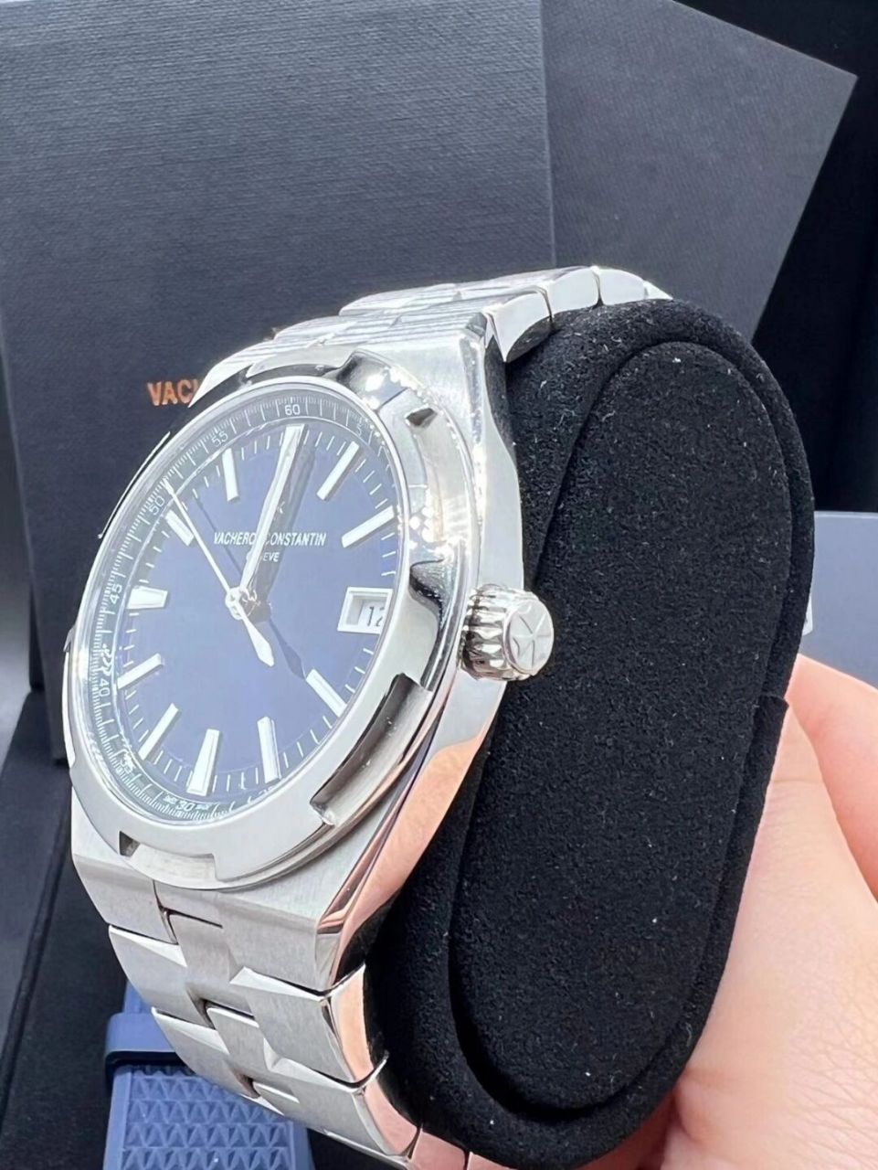 江诗丹顿纵横四海系列4500v 江诗丹顿纵横四海系列4500v,蓝盘,表径41