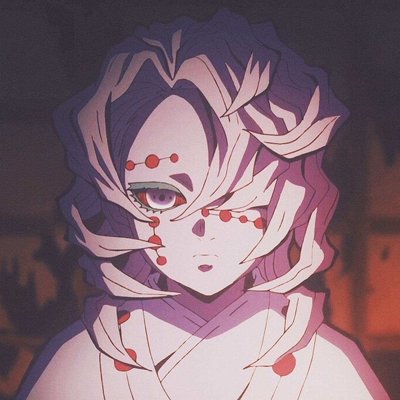 鬼灭之刃:那田蜘蛛山拼凑的家人头像 下弦之伍·累与妈妈,姐姐们