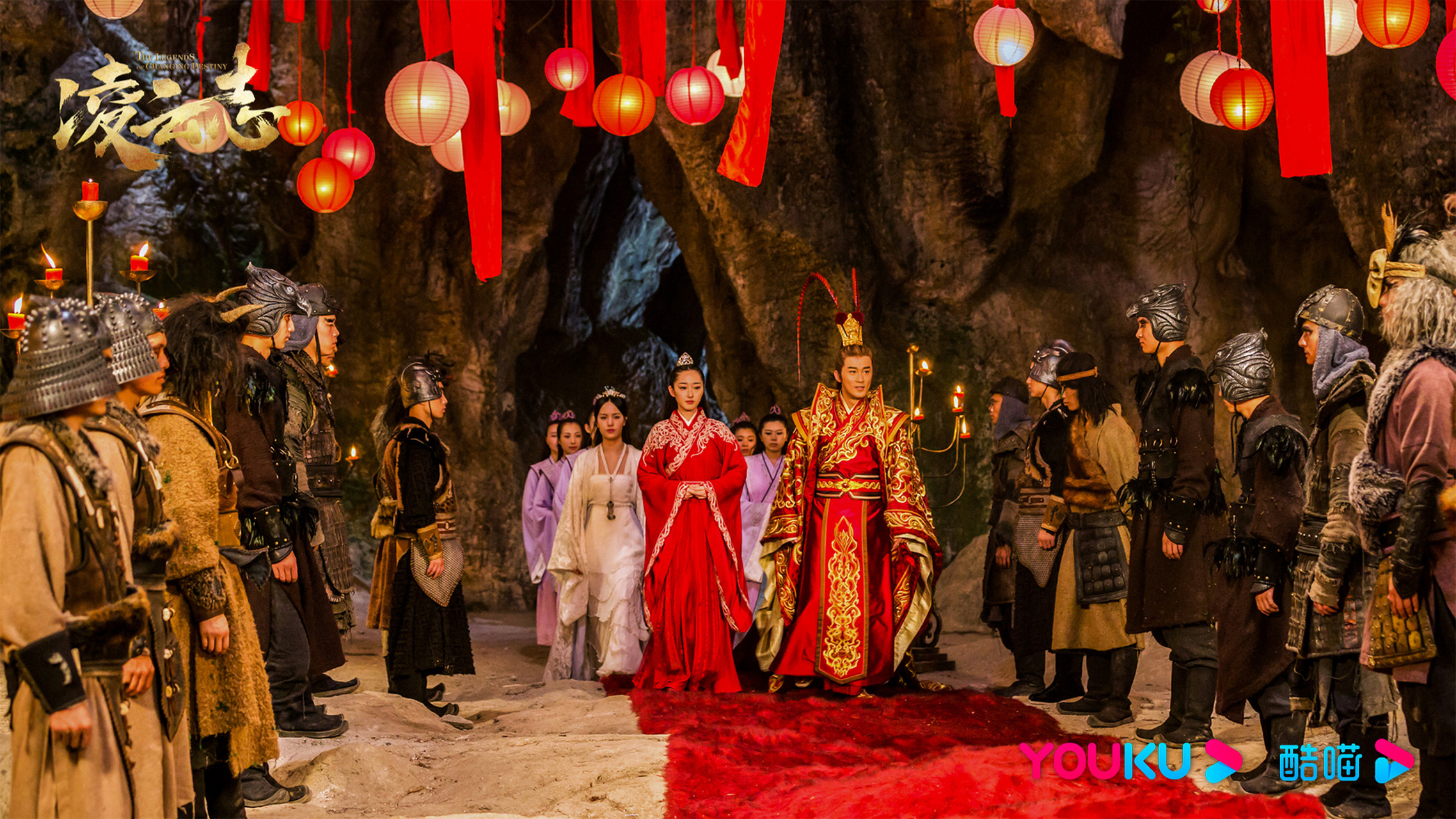 电视剧凌云志# 磐石@林峯 携杨岚@蒋梦婕 一起走花路,风铃@程砚秋