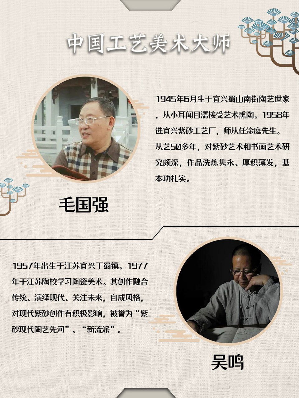 20位紫砂67大师名单『中国工艺美术大师』下 0202020202