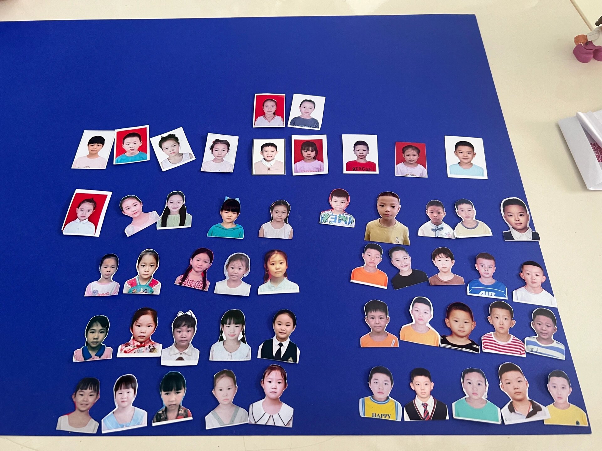 小学班级全家福
