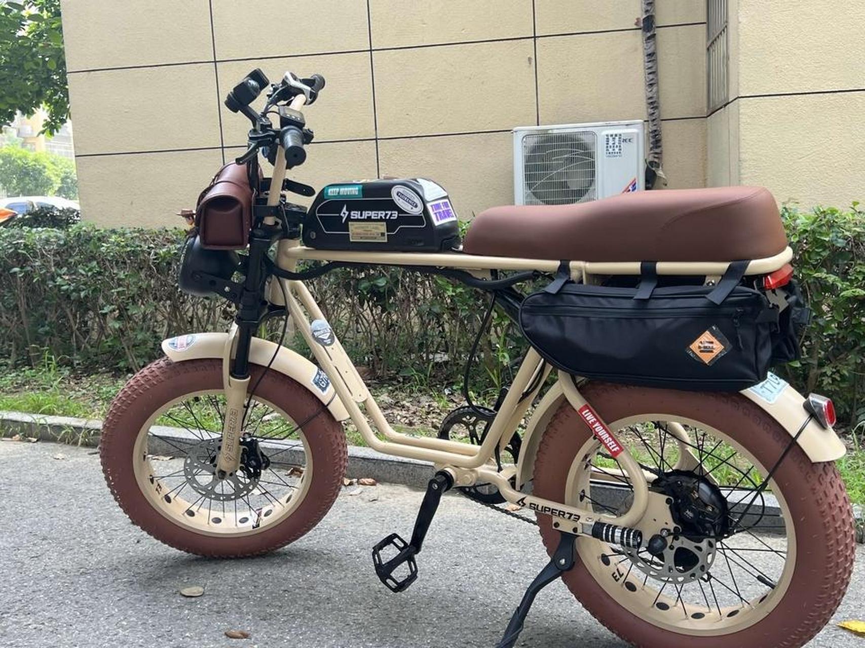 super73电动自行车 y1款,身高170以上骑行代步的性价比电单车