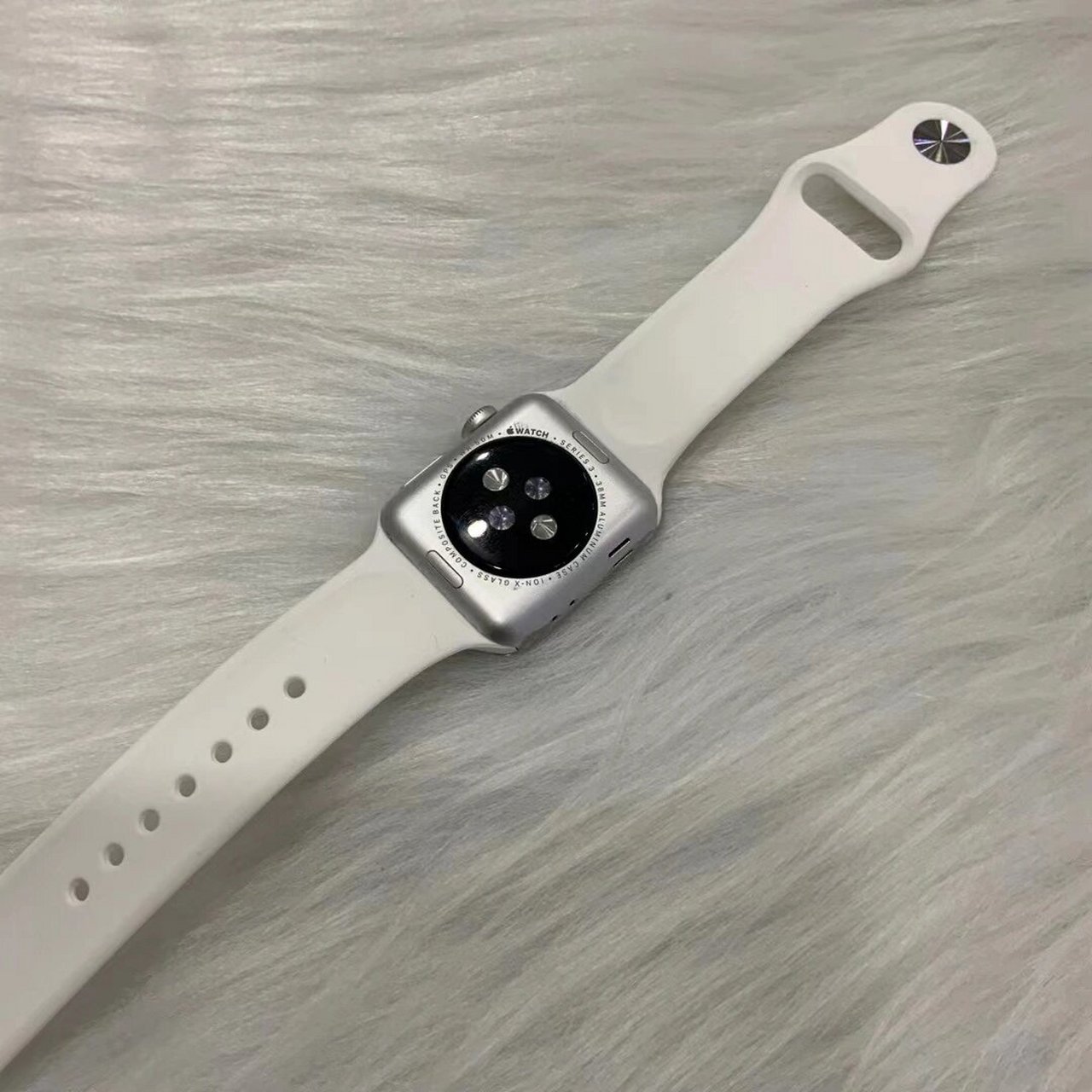 苹果蓝牙手表 apple watch s3 38mm白色 gps 纯原 小花 秒杀价90650