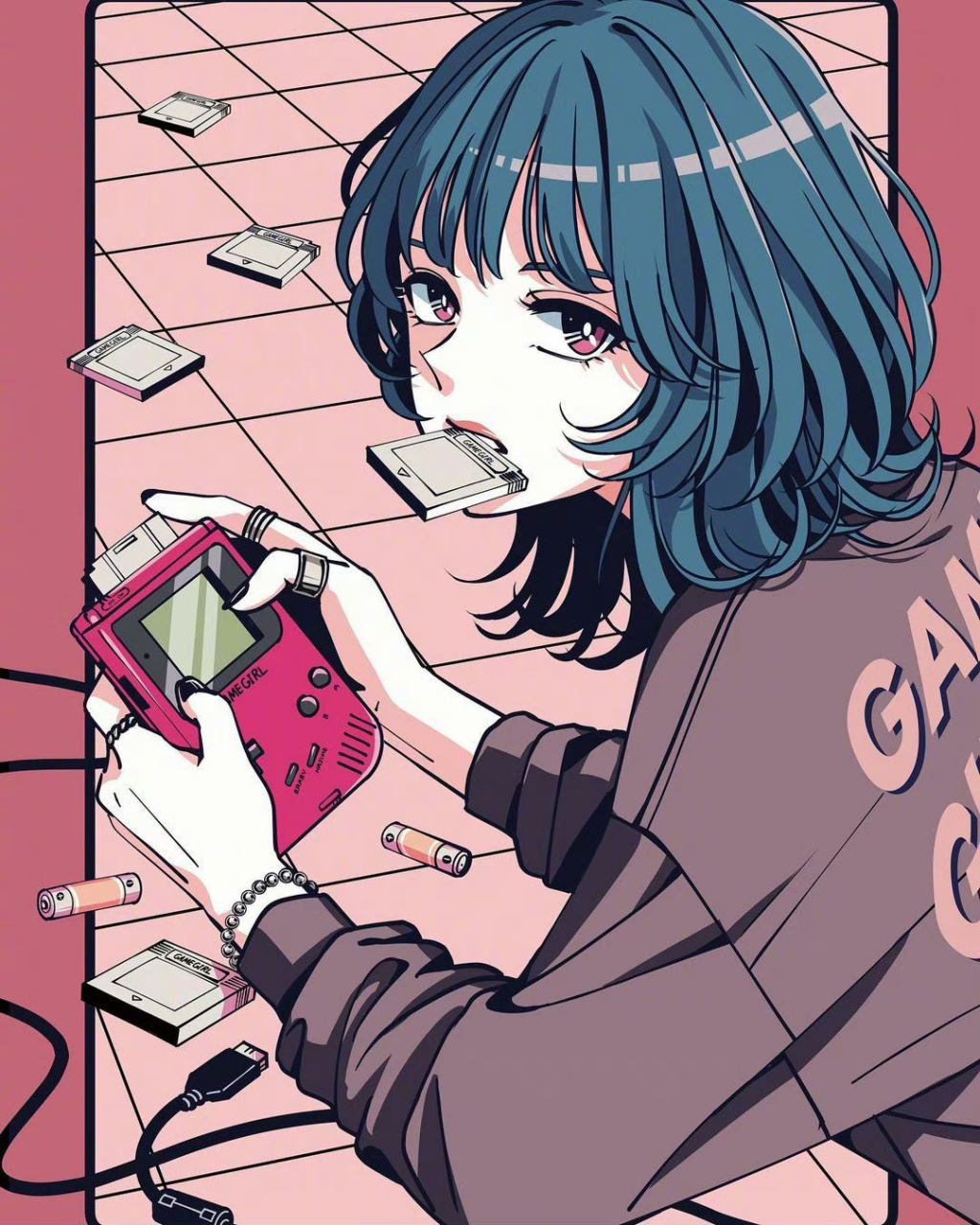 拽酷风女孩 画师:na2.