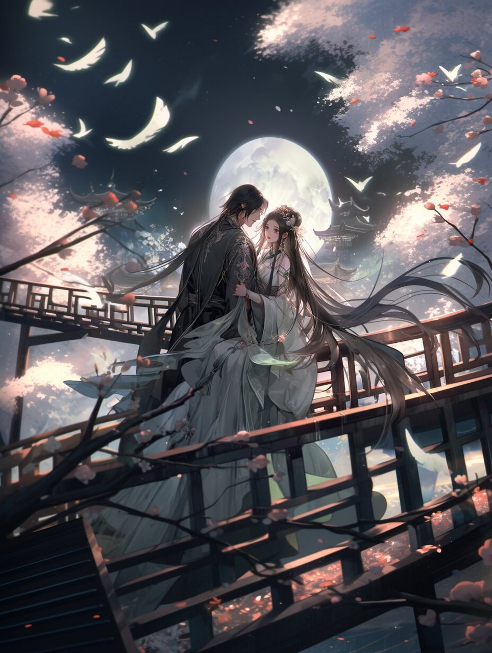 古风 【情侣】—— 七夕篇 《七夕》 清·吴绡 星光历历汉悠悠,怅望