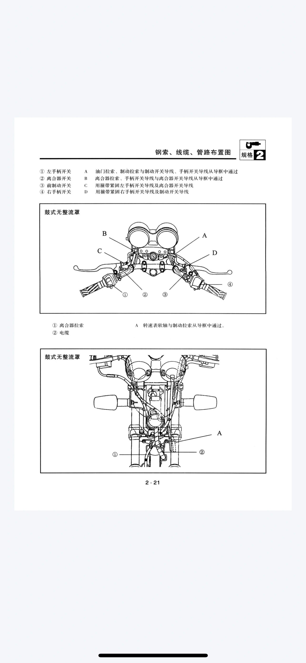 雅马哈天剑125维修手册图片