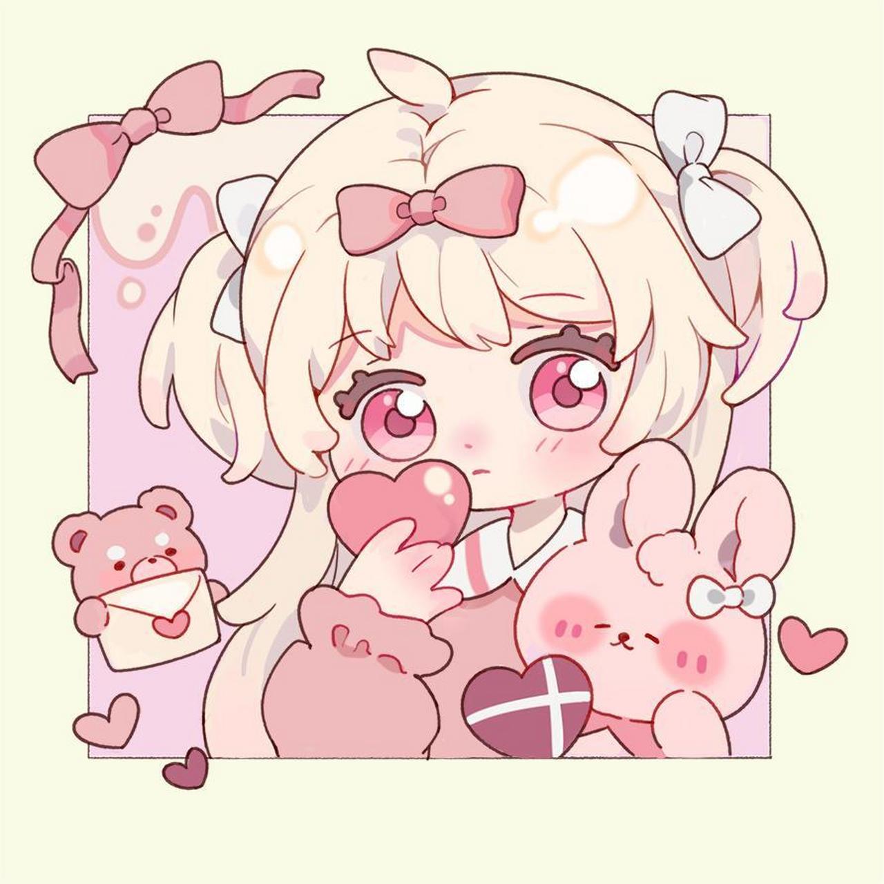 q版头像|软萌可爱的兔子袭来——!原创q头 抱图请留言哦