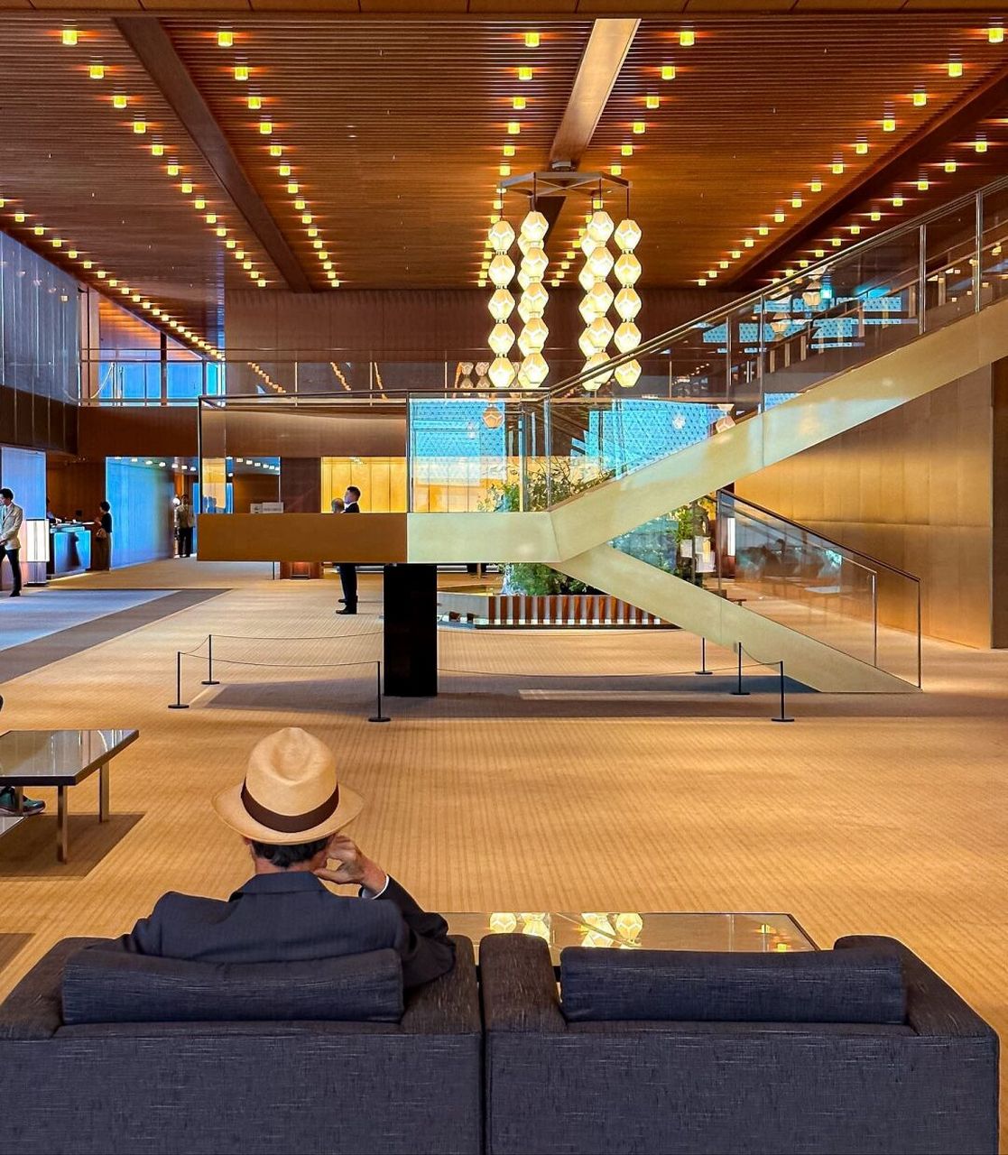 东京酒店# 怎么选呢04 #东京大仓酒店# ,是与东京帝国饭店和新垂热