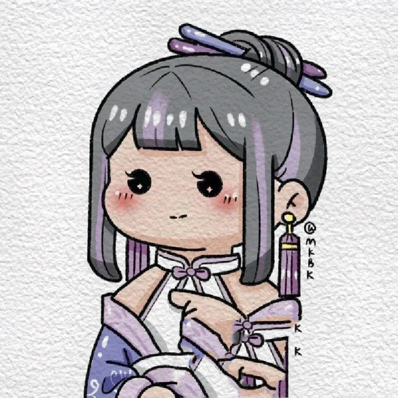 小麻薯头像来啦