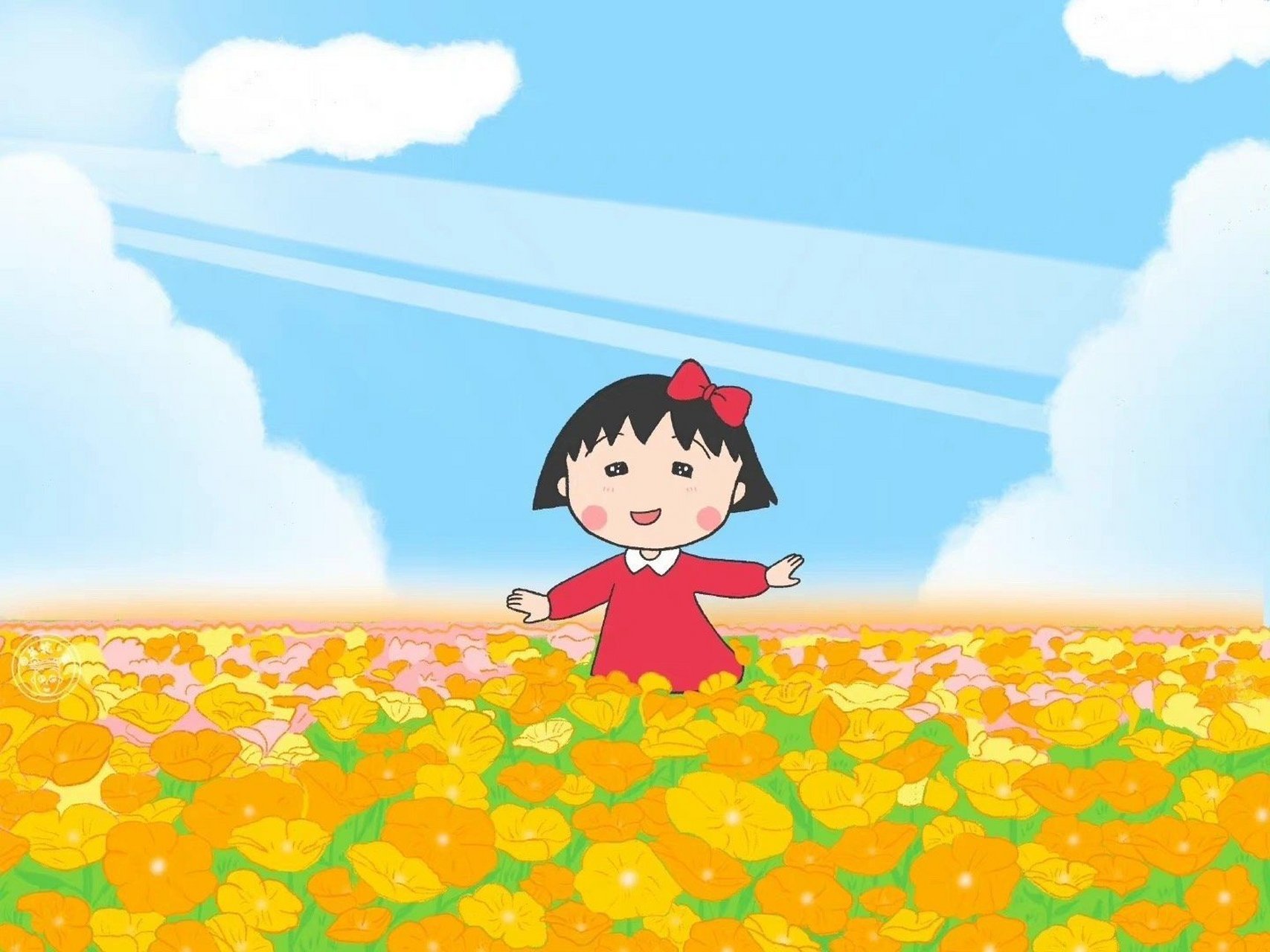 樱桃小丸子ipad壁纸|电脑壁纸无水印