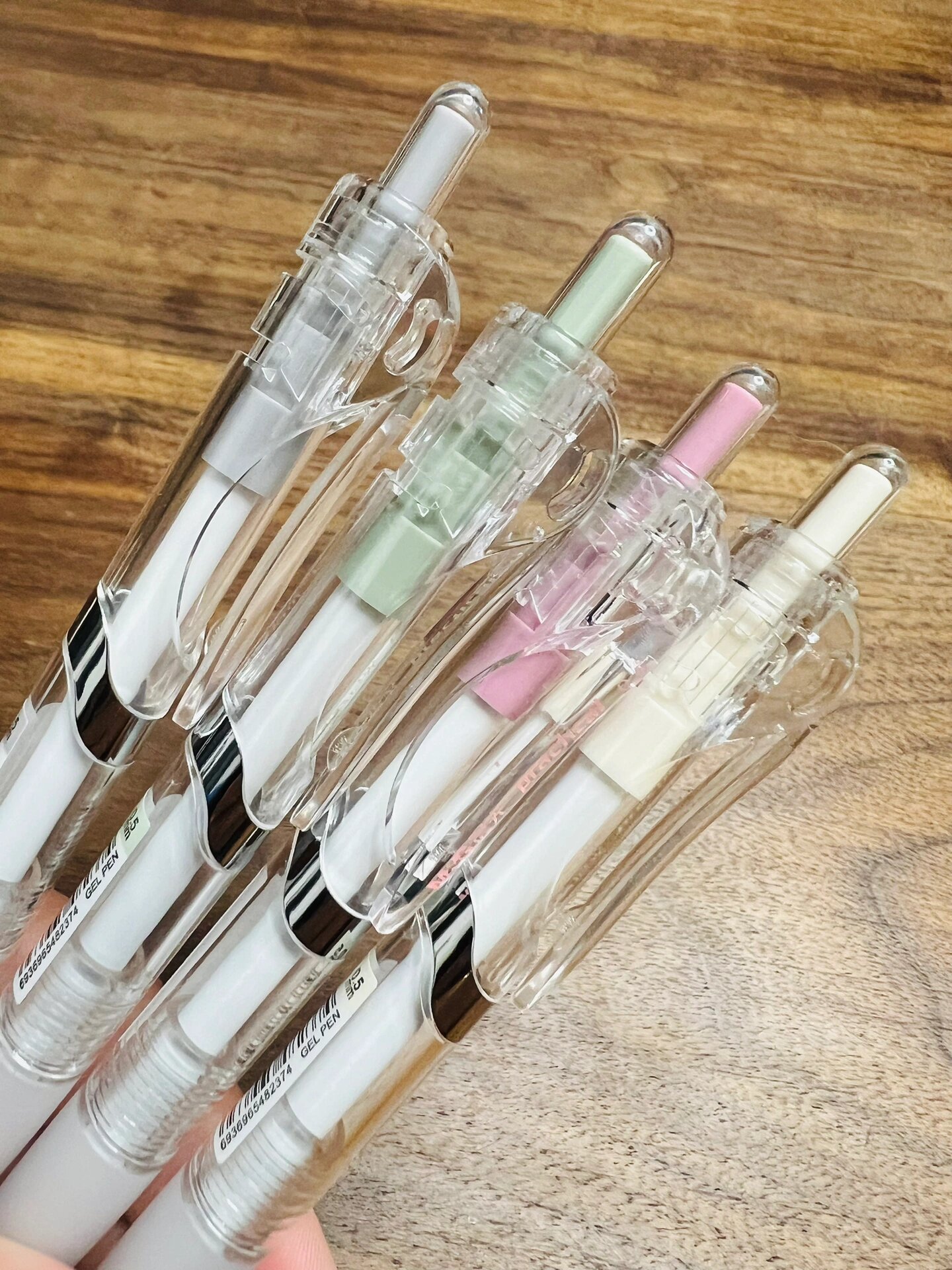 晨光中性笔 k35透明款