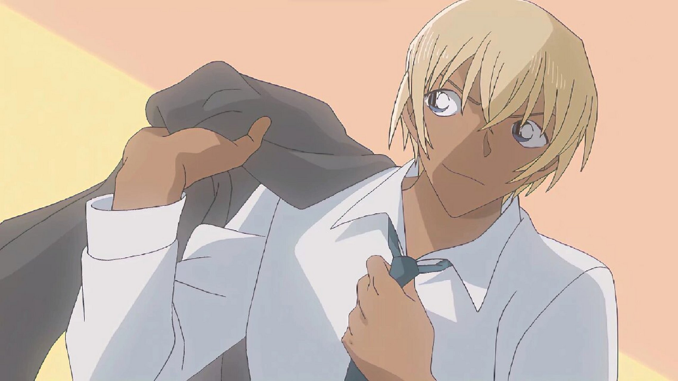 安室透×电脑壁纸"第3弹"    自截电脑壁纸     安室每一帧都是帅的