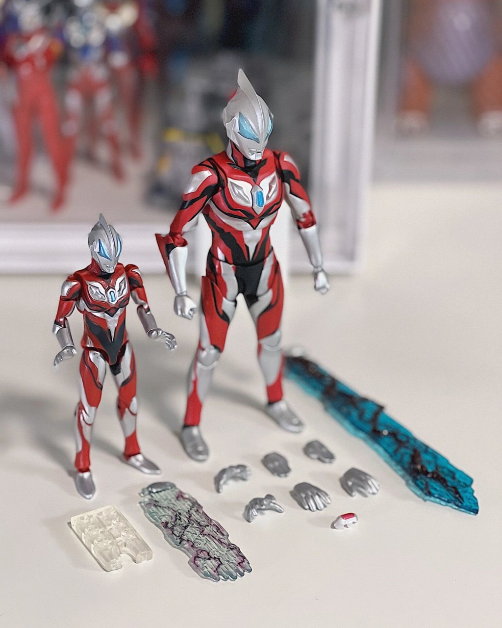 细看捷德奥特曼shf,掌动原始形态对比 2017年第一次看见捷德奥特曼