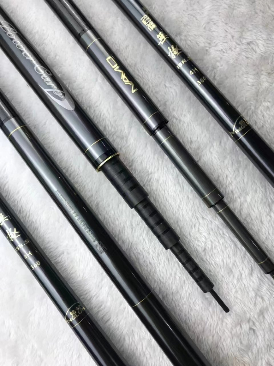 明伦无极高品质碳素鱼竿 高档直销鱼竿碳素超轻硬黑坑竿19调4h6h8h9