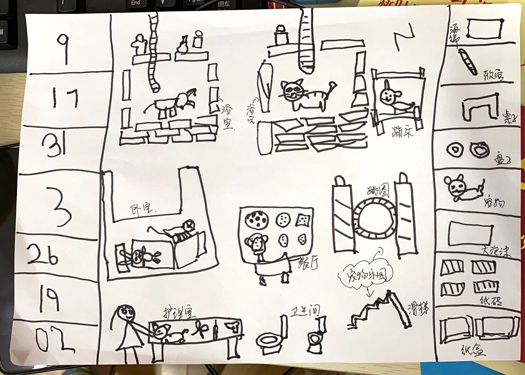 我的游戏计划 我和我谁一起玩92 我需要的材料99 我是怎么玩的