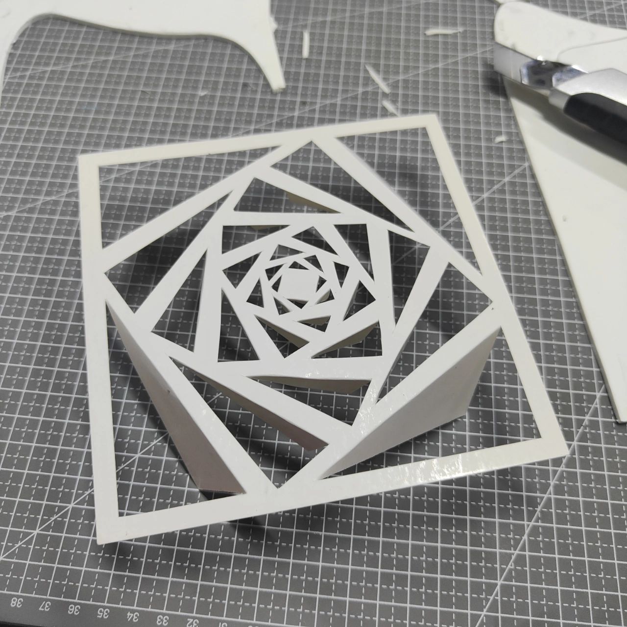 半立体构成——蝴蝶元素|建筑大一|折纸作业 hello宝贝们|!
