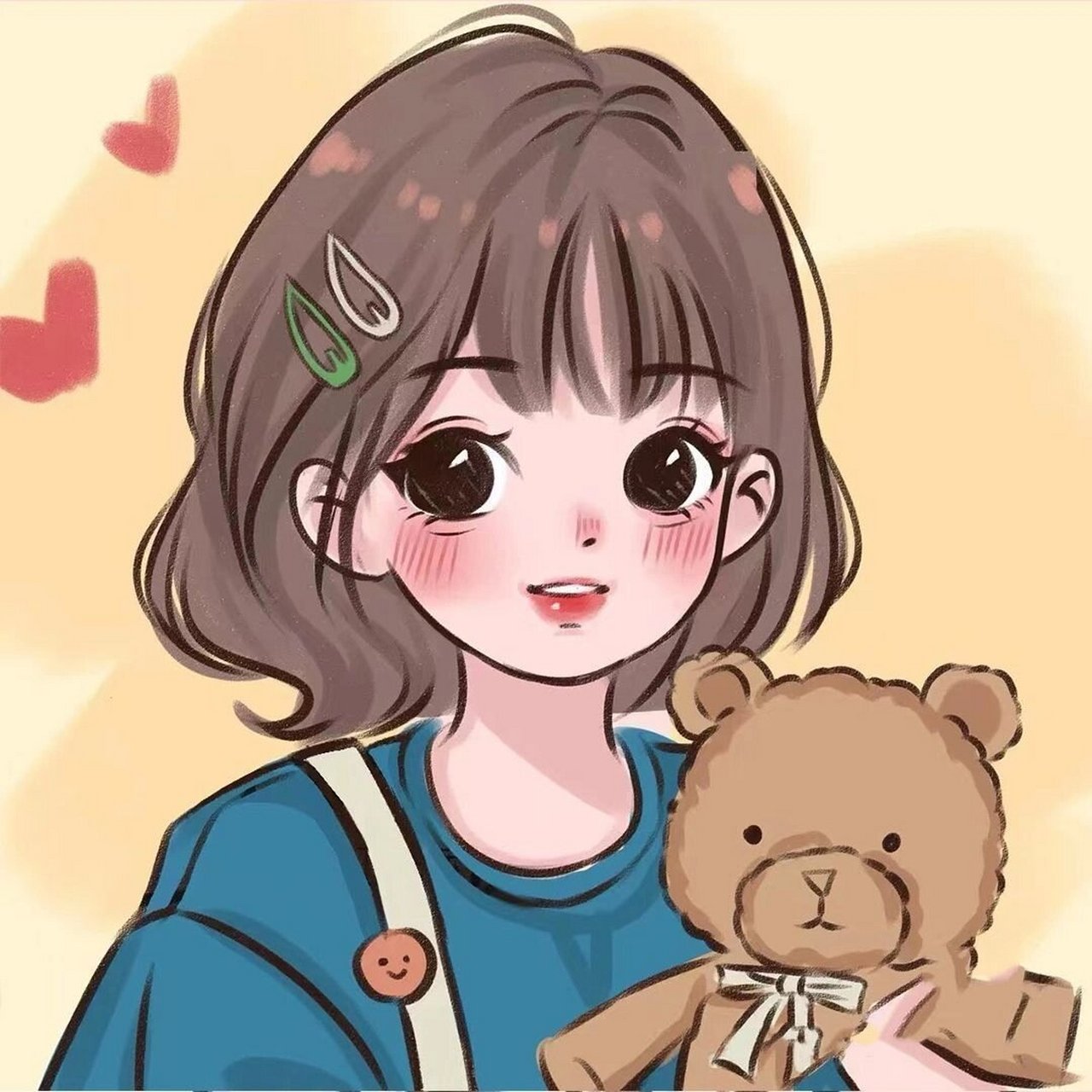 q版手绘头像画卡通真人照片动漫人像漫画头像 q版手绘头像画卡通真人