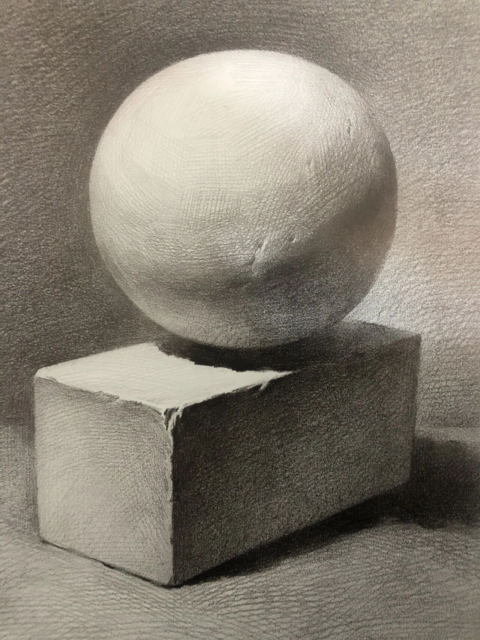 素描石膏几何体|超详细作画步骤分享 简单的几何体组合素描,日常练习