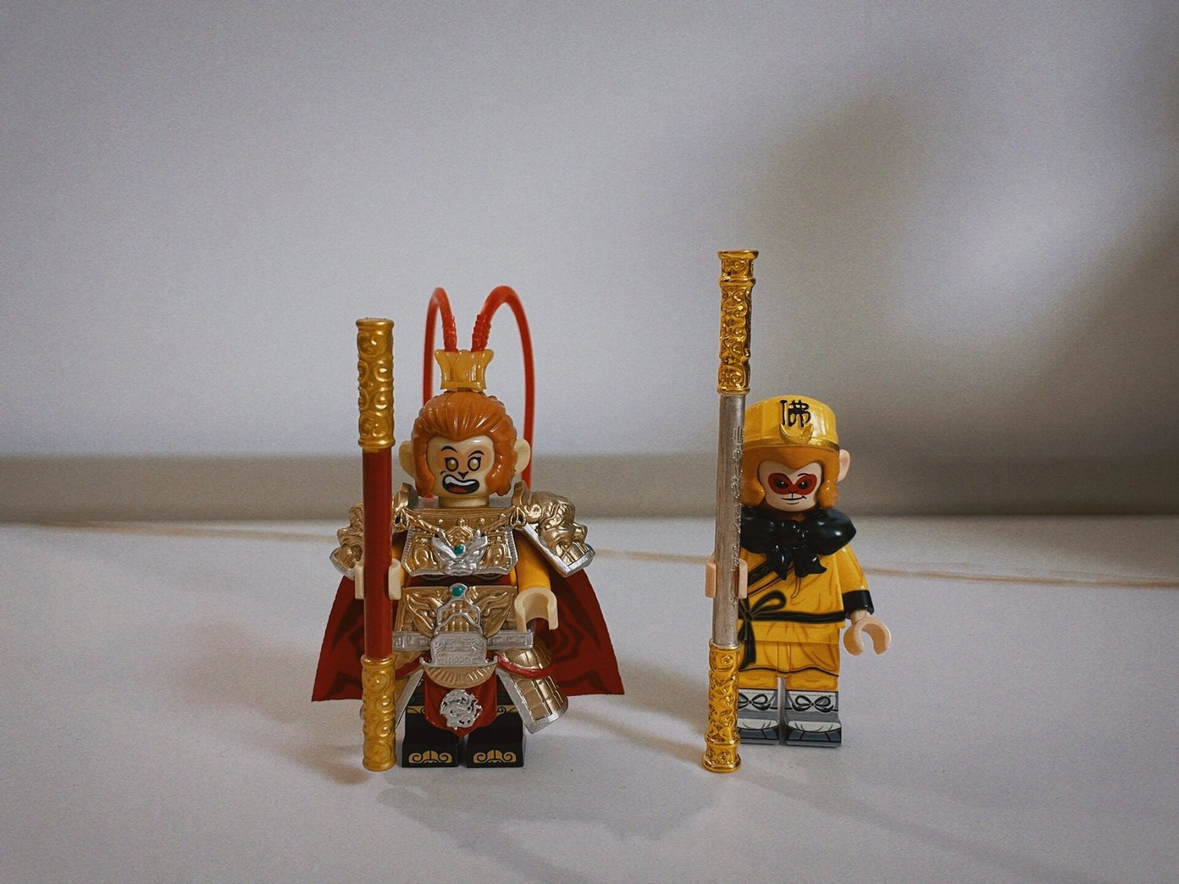 乐高moc人仔-齐天大圣孙悟空 之前购入了乐宜乐的孙行者悟空,但总觉得