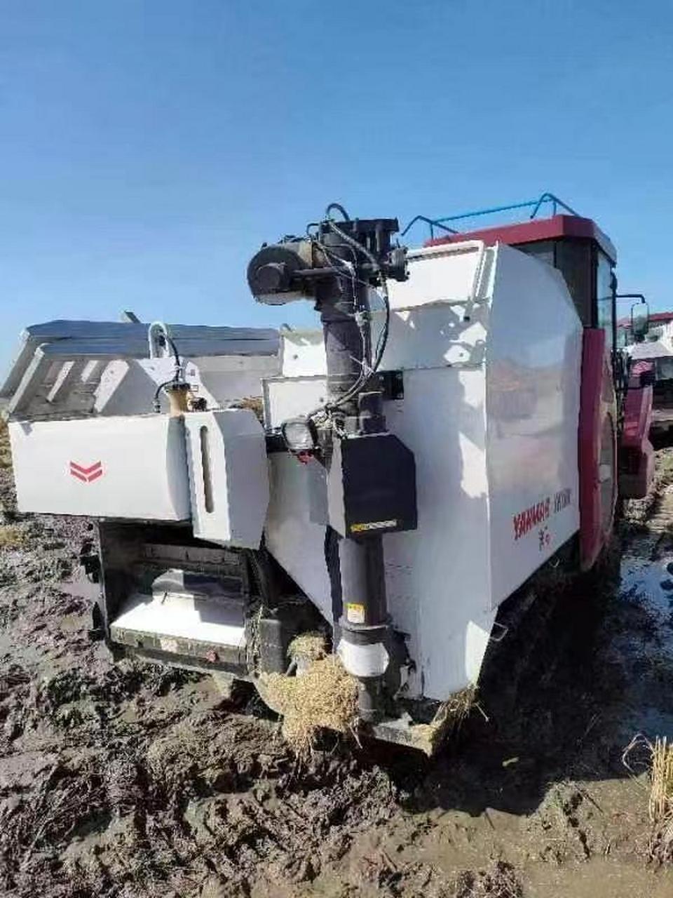 洋马1180全喂入收割机.