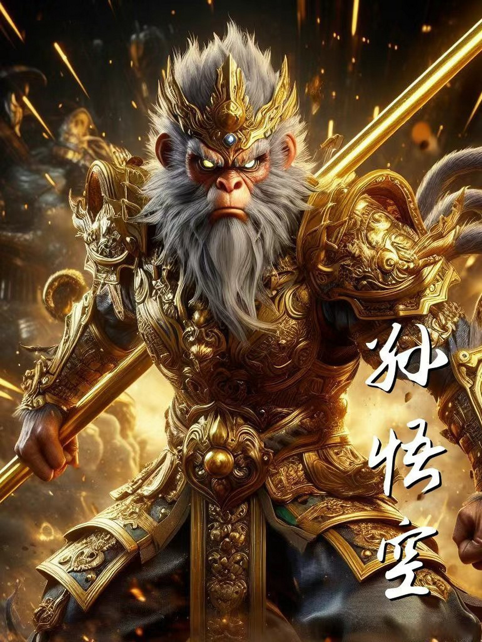 齐天大圣,孙行者,斗战胜佛),是中国古典神魔小说《西游记》中的人物