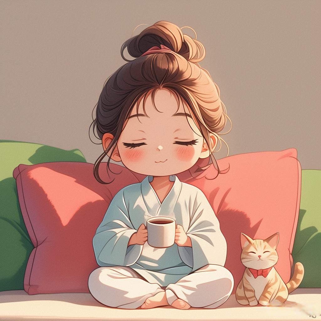 换上软萌少女头像,她仿佛从画中走出,带着仙气飘飘,美得令人心醉