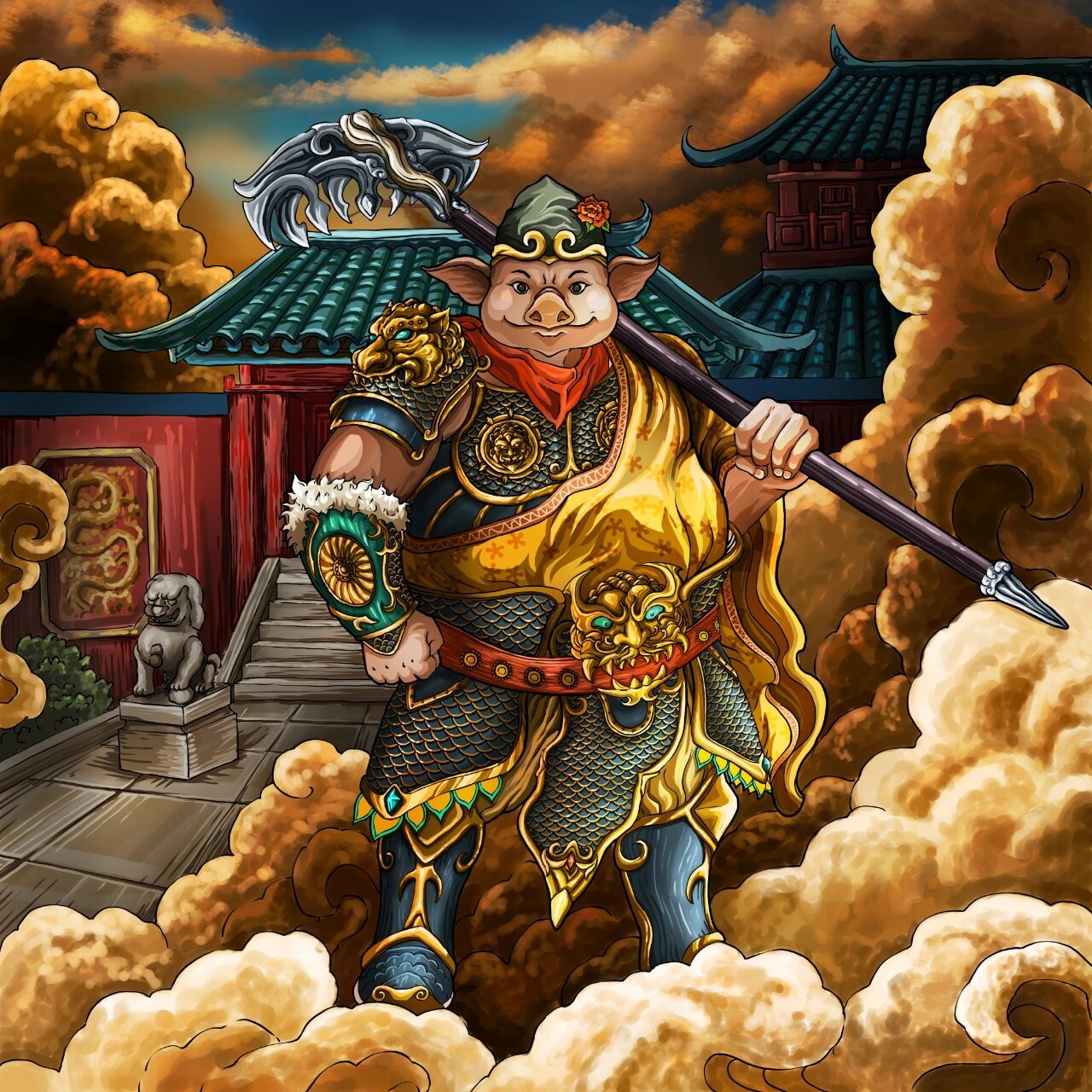 西游 天蓬元帅 八戒
