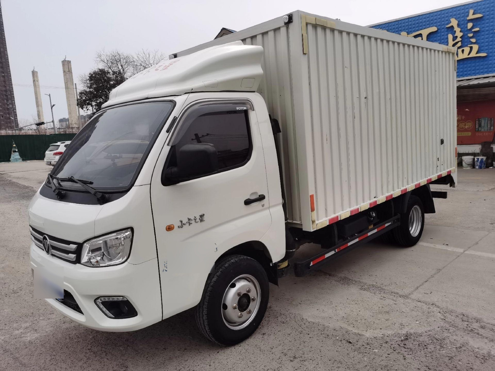 新到:2021年4月上牌,福田小卡之星箱货,箱长3.
