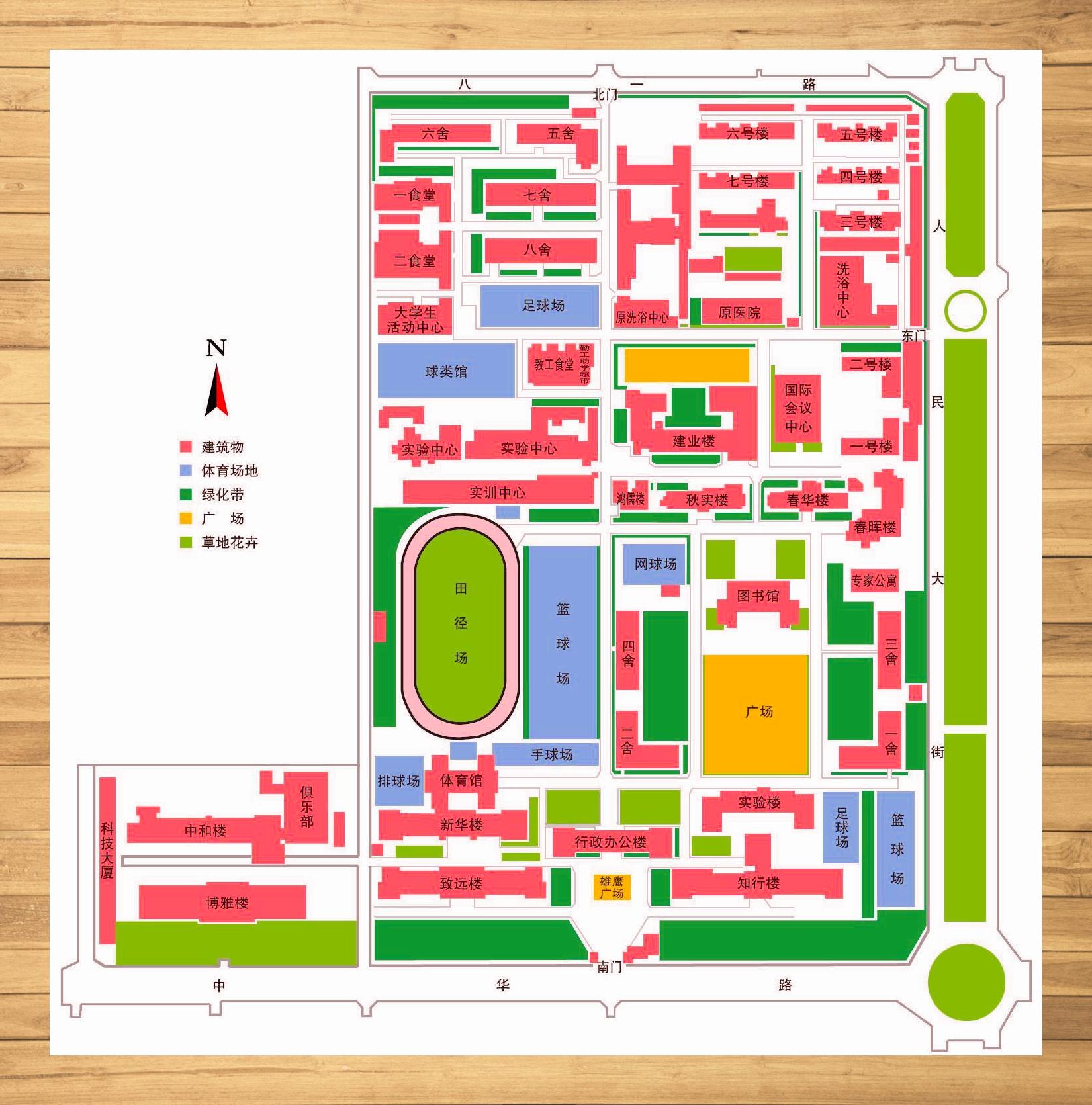 通辽实验中学地图图片